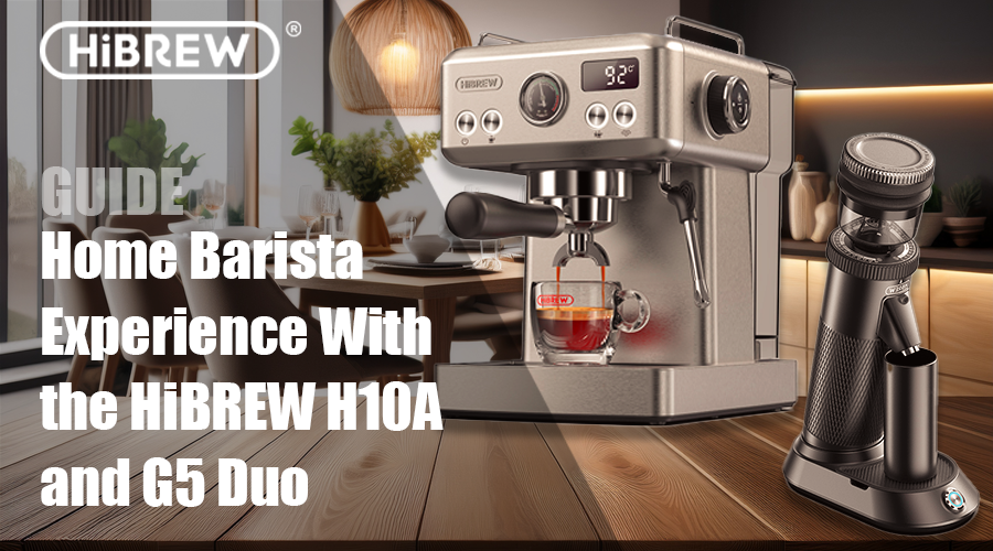 Home Barista Experience With the HiBREW H10A and G5 duo: A Sip of Italy for Breakfast
