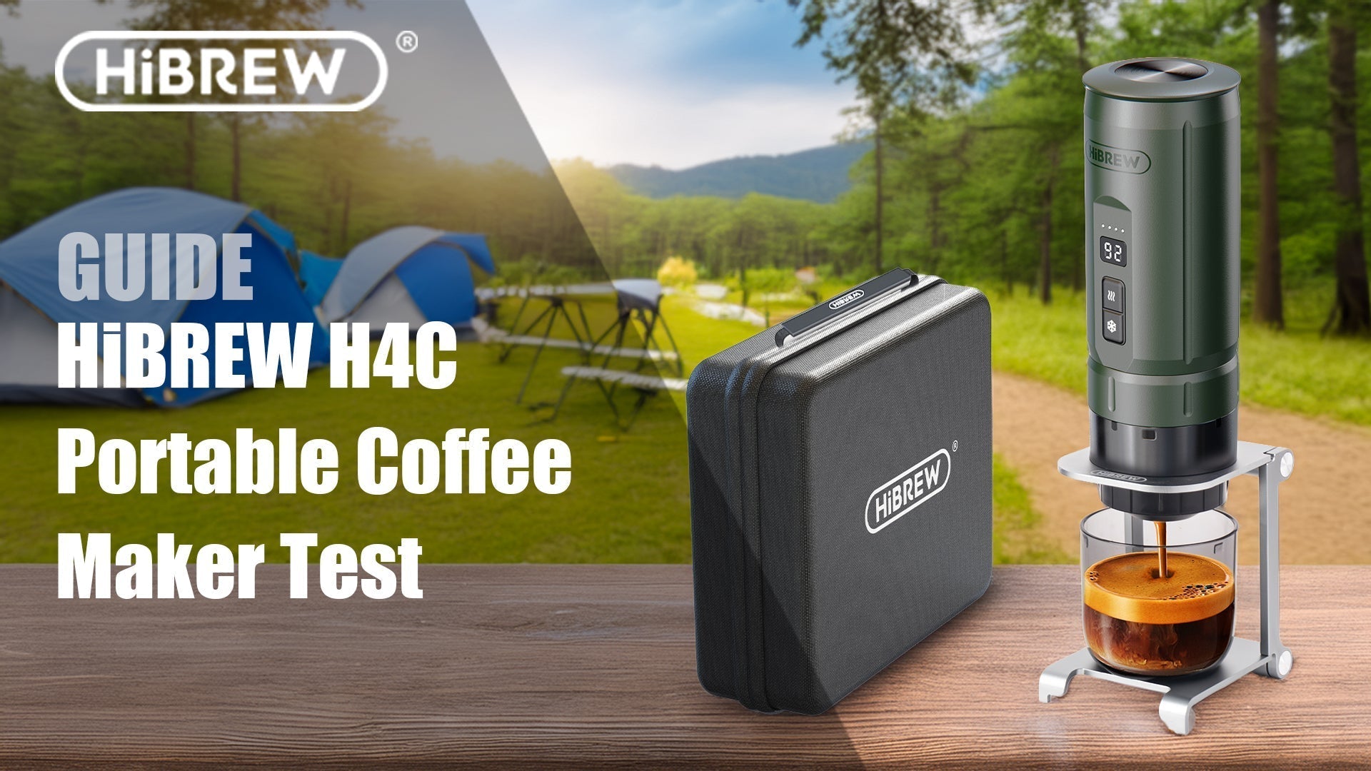 HiBREW H4C Portable Coffee Maker Test