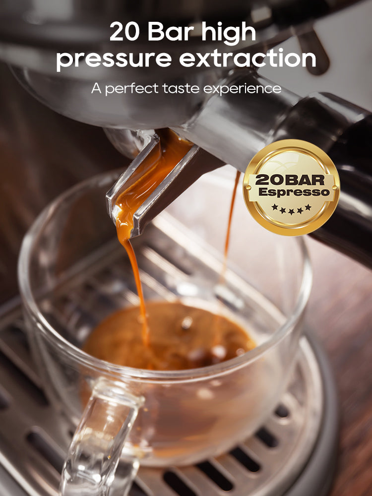 HiBREW 20Bar Semi Automatic Espresso Coffee Machine H10B