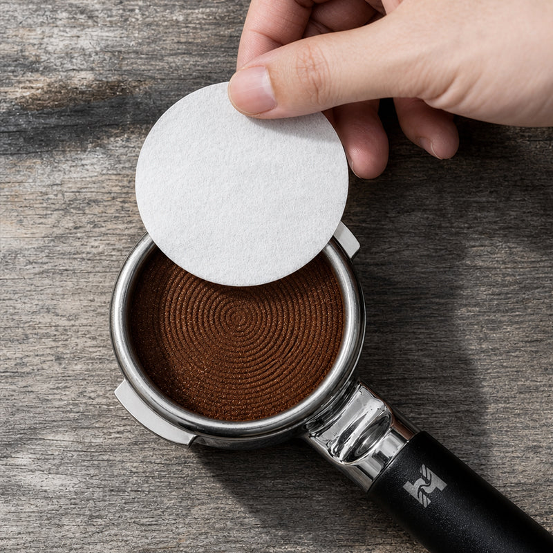 Round Coffee Paper Filters 51mm 58mm for HiBREW Espresso Maker, Unbleached Disposable Puck Screen Paper for Espresso Portafilter Basket