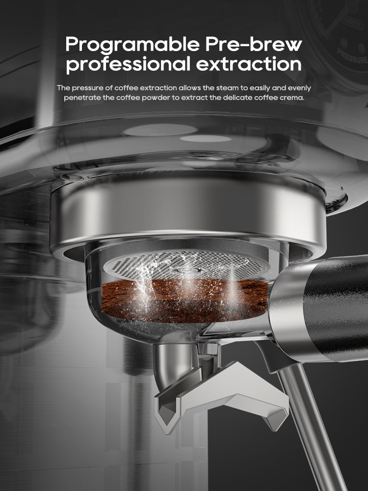 HiBREW 20Bar Semi Automatic Espresso Coffee Machine H10B
