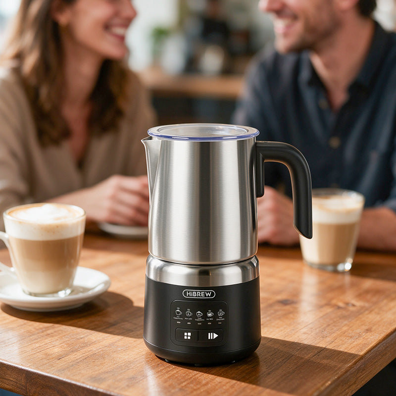 HiBREW M4A 5-in-1 Automatic Milk Frother & Warmer (600W)