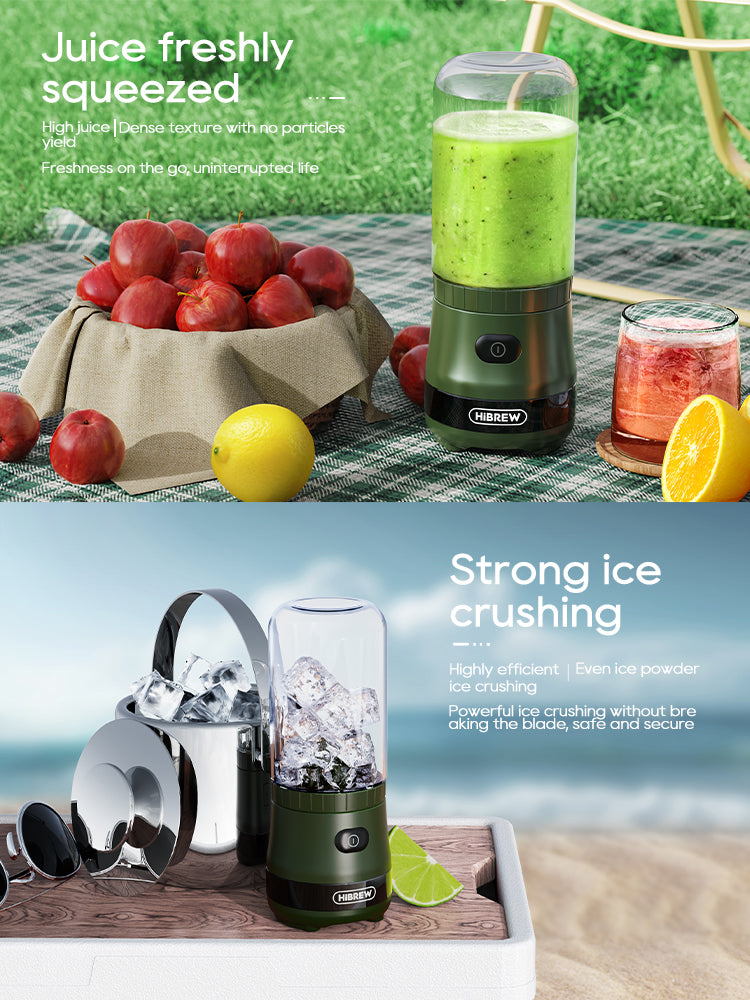 HiBREW Portable 3in1 Electric Coffee Grinder 2000mAh G2