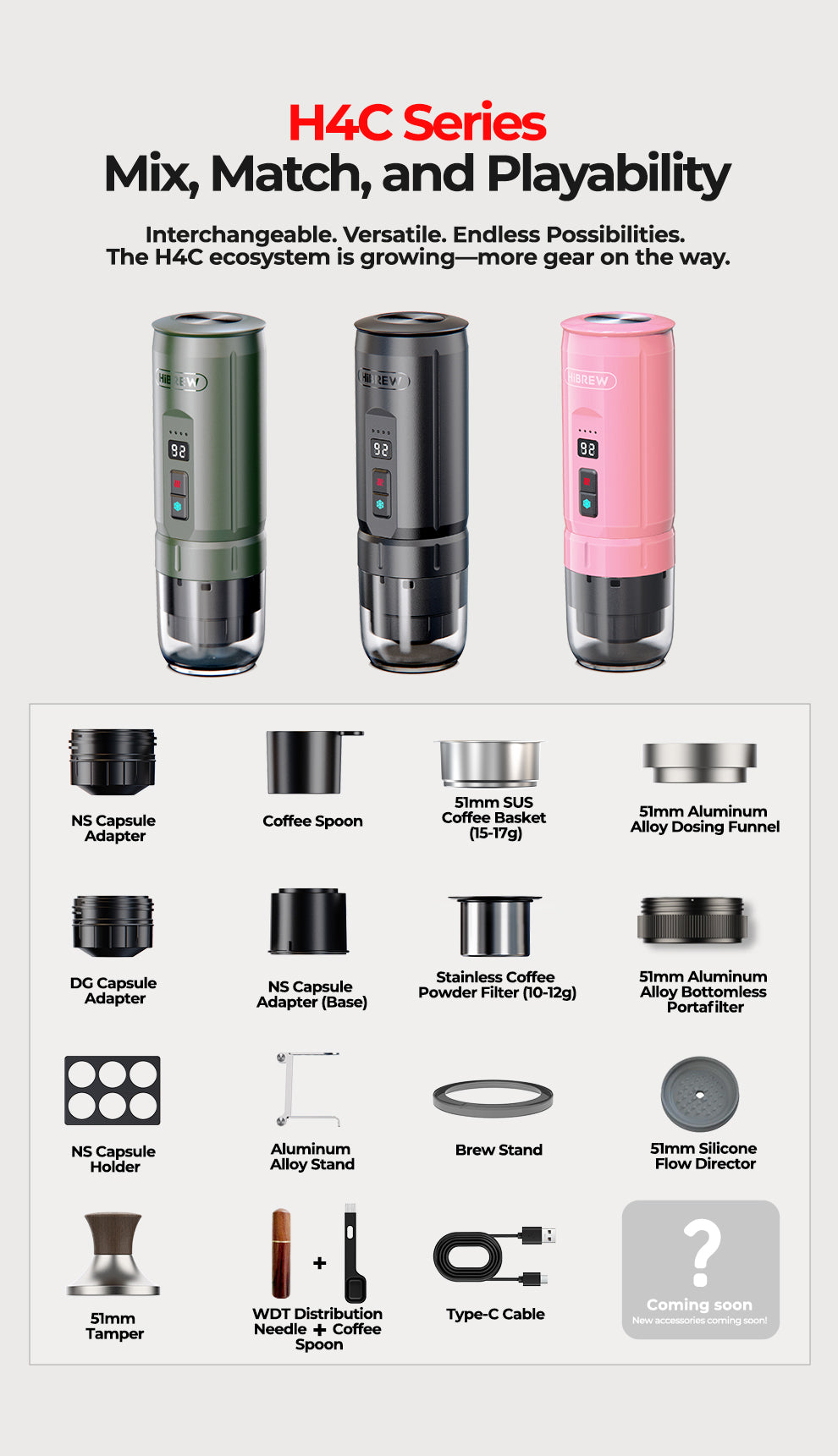 Batteries and Battery Chargers for H4C