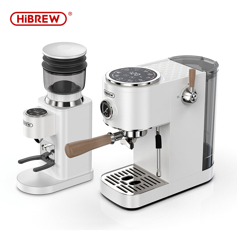 ماكينة صنع الإسبريسو HiBREW ثنائية الغلاية مع شاشة لمس تفاعلية H13