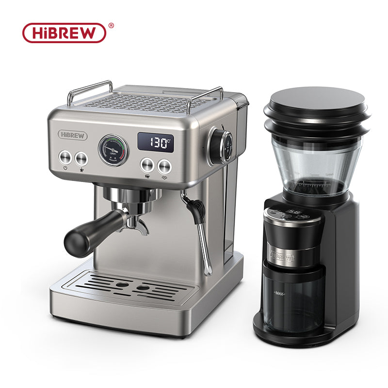 HiBREW Semi Automatic Espresso Coffee Machine Temperature Adjustable H10A