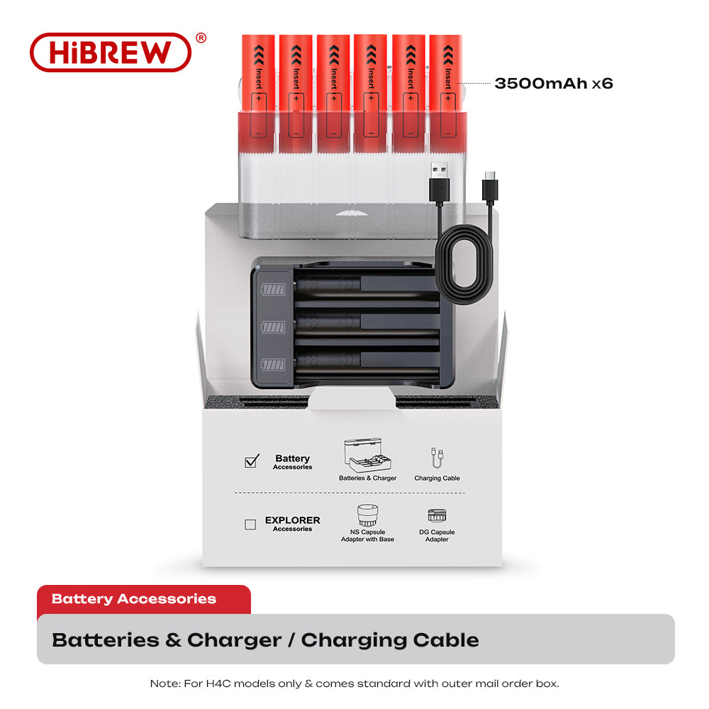 Batterien und Batterieladegeräte für H4C