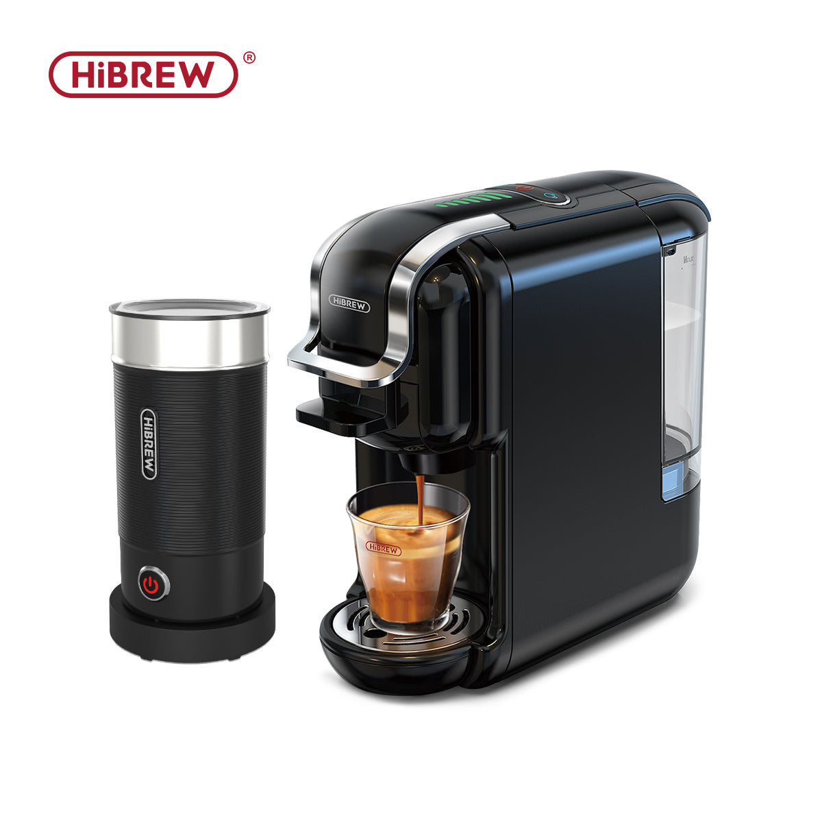 HiBREW 5 in 1 Multiple Capsule Coffee Machine 20Bar H2B