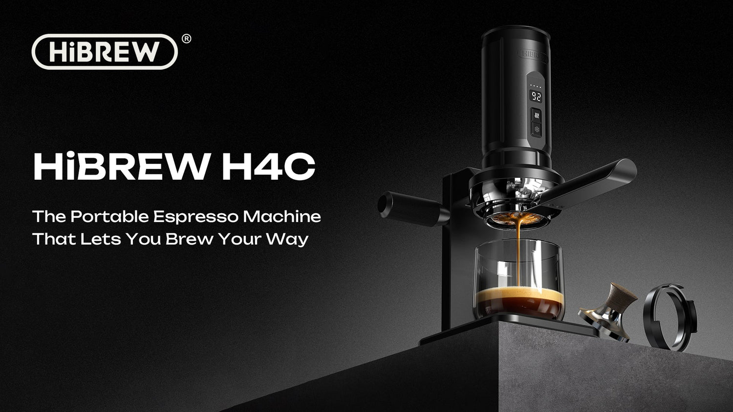 HiBREW H4C: The Portable Espresso Machine That Lets You Brew Your Way