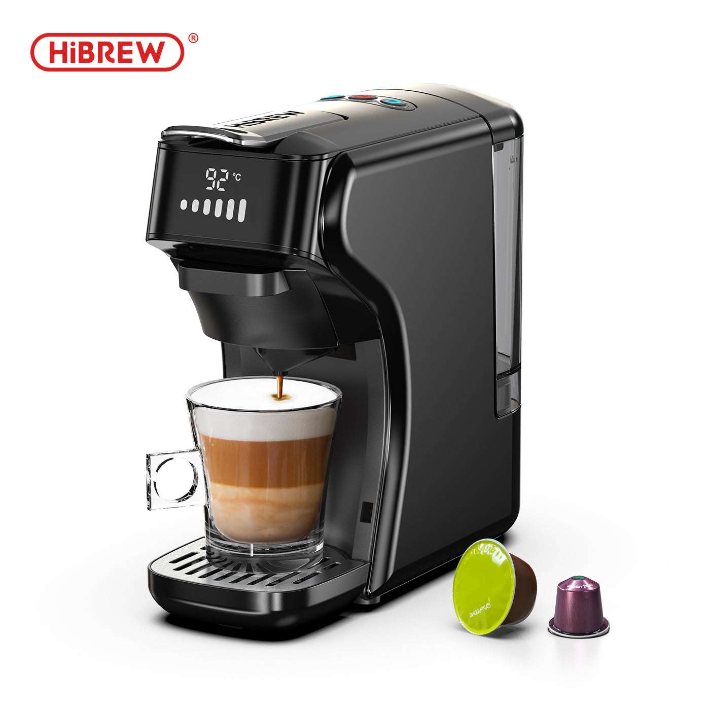 HiBREW 6in1 Capsule Coffee Machine  H1B