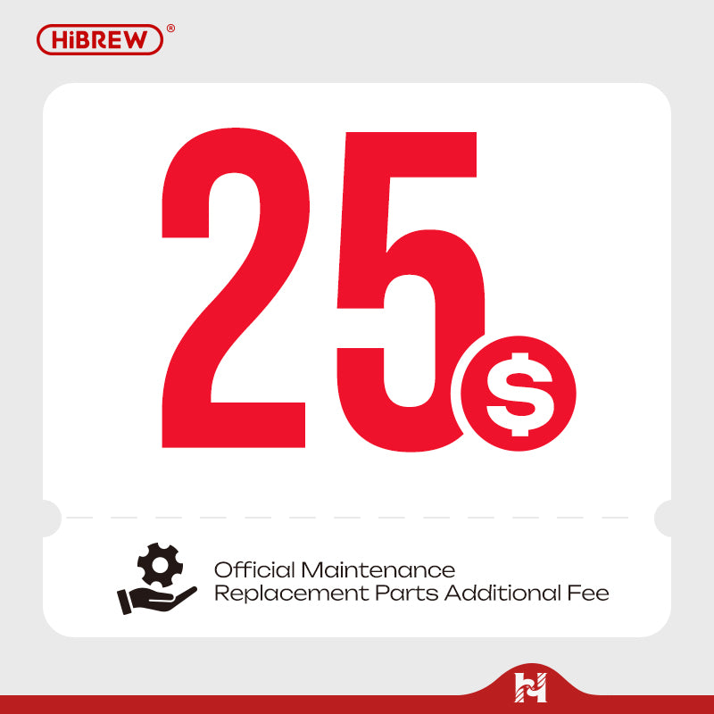 Official Maintenance Replacement Parts Additional Fee