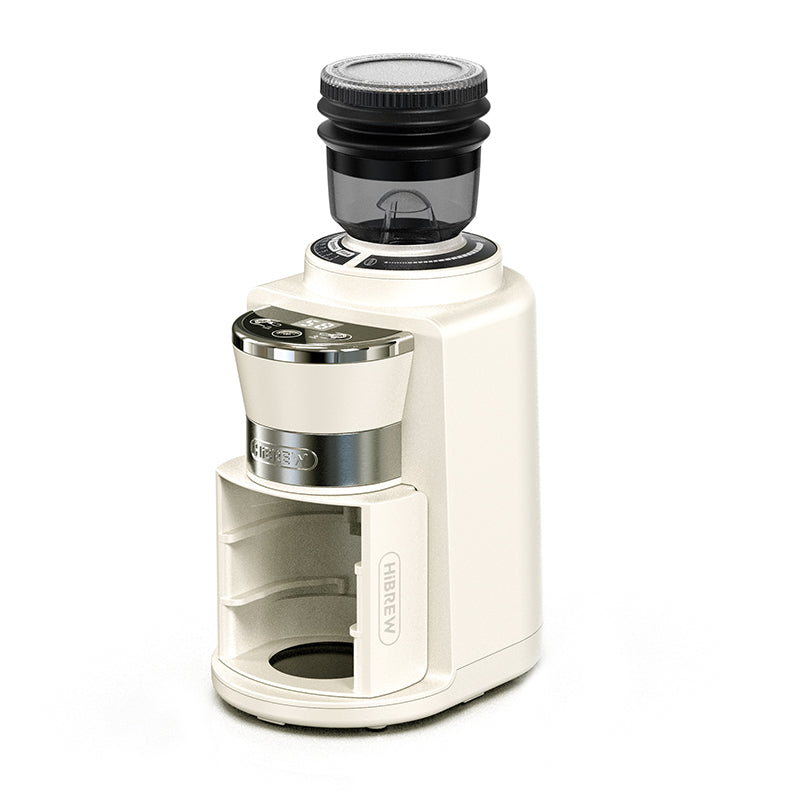 HiBREW Automatic Burr Mill Electric Coffee Grinder with 31 Gears  Visual Bean Storage G3A