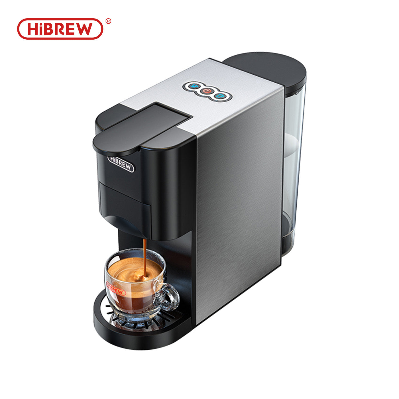 HiBREW Coffee Machine Cafetera 5in1 Multiple  H3A