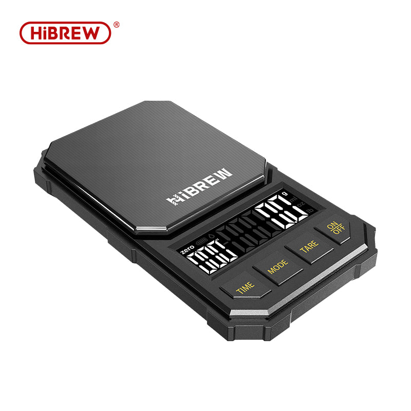 HiBREW High-Precision Digital Coffee Scale (1000g/0.1g) with Auto Timer & LED Screen