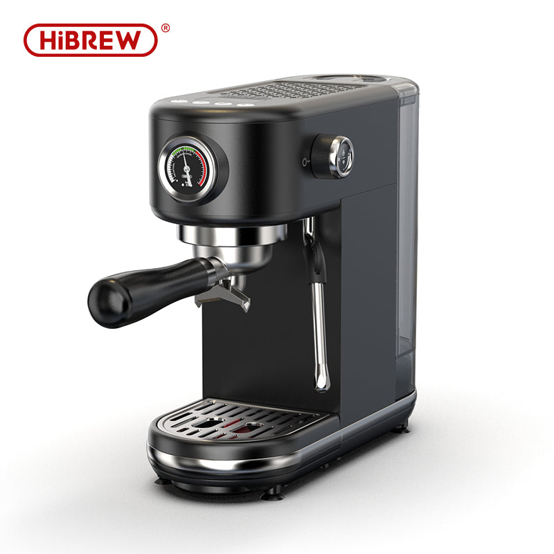 ماكينة صنع قهوة الإسبريسو نصف أوتوماتيكية HiBREW بقوة 20 بار H10B